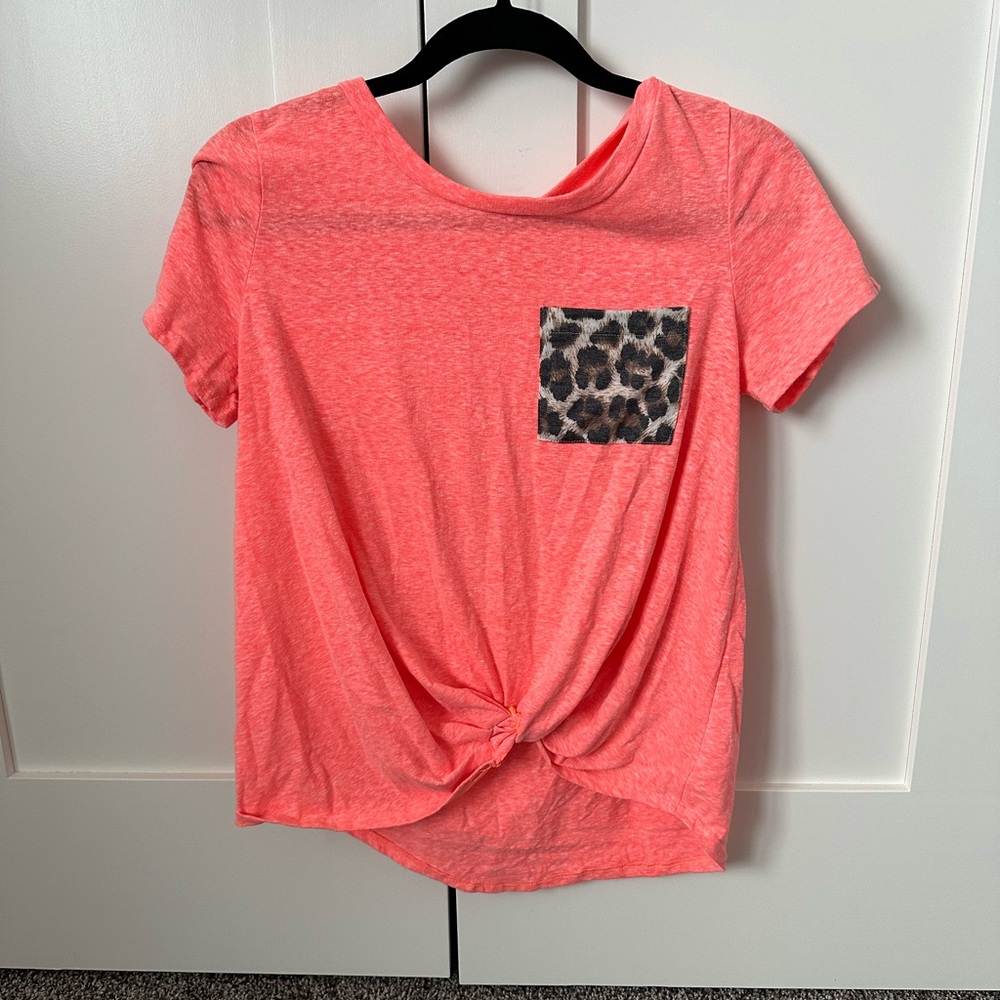 7th Ray Twist Short sleeve top
